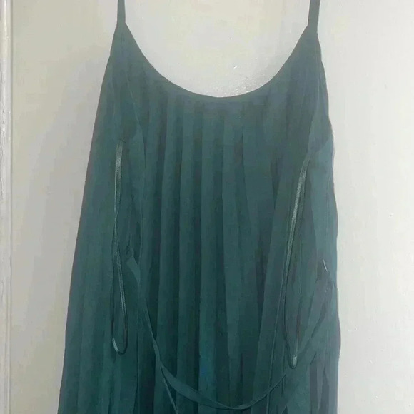 MANGO - NWT size Large 
Pleated Midi Dress - Picture 8 of 14